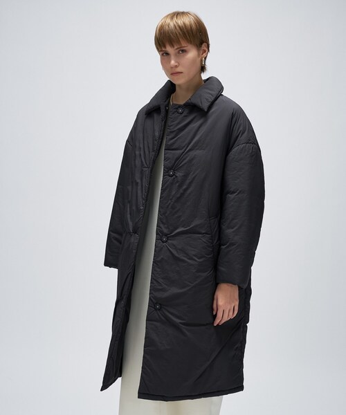 cloenc（クロエンス）の「パディングロングコート（その他アウター・レディース・ナチュラル/ブラック・02/01）」の15枚目の写真