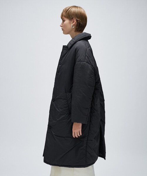 cloenc（クロエンス）の「パディングロングコート（その他アウター・レディース・ナチュラル/ブラック・02/01）」の16枚目の写真
