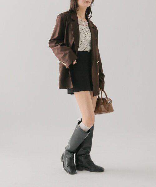 mystic（ミスティック）の「ストレッチショートパンツ（その他パンツ・レディース・チャコールグレー/ブラック・1/2）」の12枚目の写真