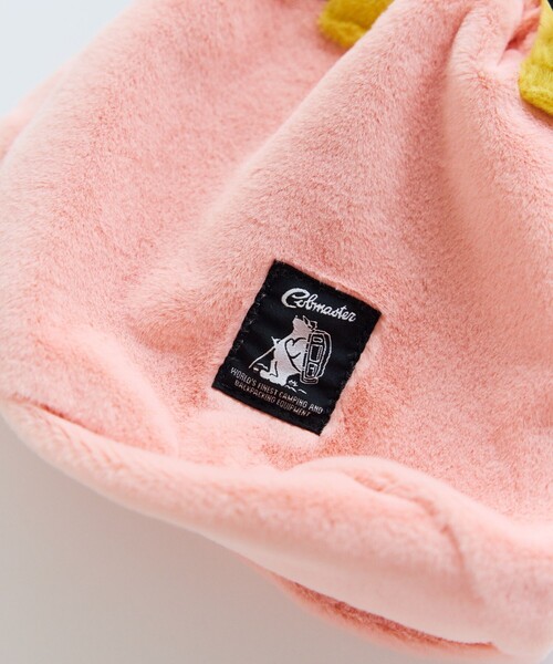 COBMASTER(コブマスター)の「Cobmaster/コブマスター 別注Fluffy Drawstring bag フラッフィー ドローストリングバッグ(ショルダーバッグ・メンズ・ブラック/グレー/グリーン/ピンク/ベージュ・ONE SIZE)」の6枚目の写真