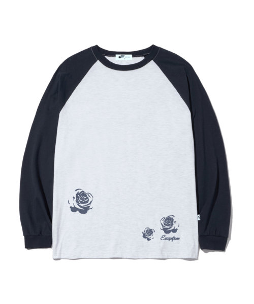ESCAPEFROM(エスケープフロム)の「ローズスタンププリントロングスリーブネイビー(Tシャツ/カットソー・レディース・その他・MEDIUM/LARGE/SMALL)」の4枚目の写真