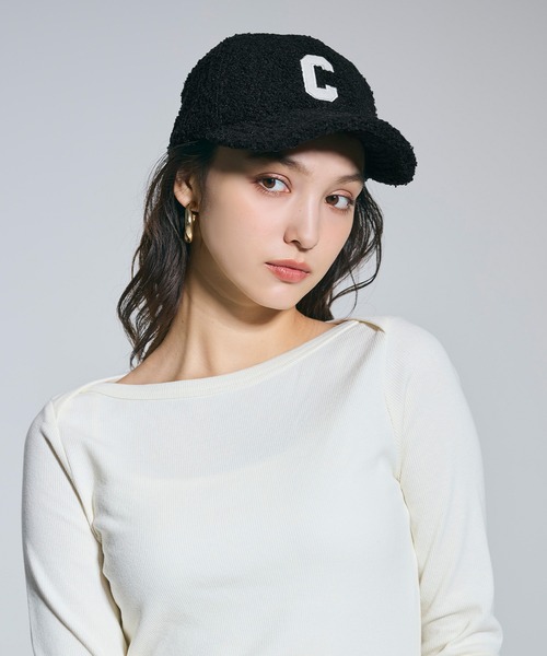 ボアロゴキャップ（キャップ）｜coca（coca）（コカ）のファッション