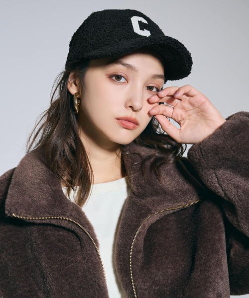 ボアロゴキャップ（キャップ）｜coca（coca）（コカ）のファッション