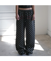 Dots String 2way Jogger - Black