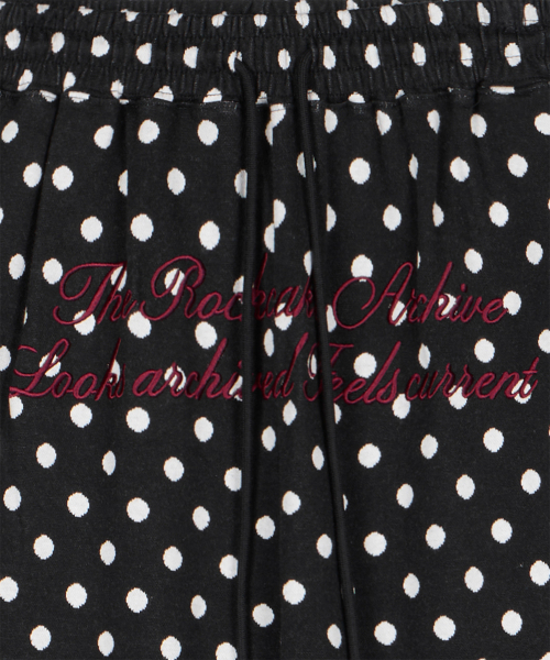 ROCKCAKE（ロックケーキ）の「Dots String 2way Jogger - Black（スウェットパンツ・レディース・その他・X-SMALL/SMALL）」の4枚目の写真