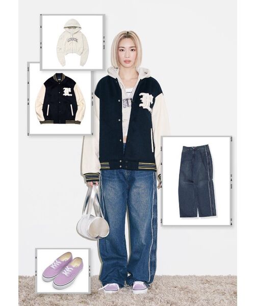 AVANDRESS(アバンドレス )の「Side Tessle Denim Pants BLUE(デニムパンツ・レディース・ブルー・X-SMALL/XX-SMALL/SMALL/MEDIUM/LARGE)」の9枚目の写真
