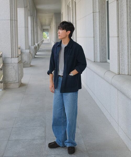 MUSINSA STANDARD（ムシンサスタンダード）の「[クールタンダード] リラックスフィットクルーネックTシャツ [ミディアムグレー]（Tシャツ/カットソー・メンズ・その他・MEDIUM/LARGE/X-LARGE/XX-LARGE/XXX-LARGE/SMALL）」の7枚目の写真