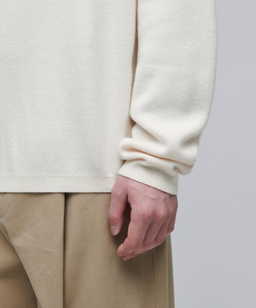 MUSINSA STANDARD（ムシンサスタンダード）の「ミニマルタートルネックニット [クリーム]（ニット/セーター・メンズ・その他・SMALL/MEDIUM/LARGE/X-LARGE/XX-LARGE）」の10枚目の写真