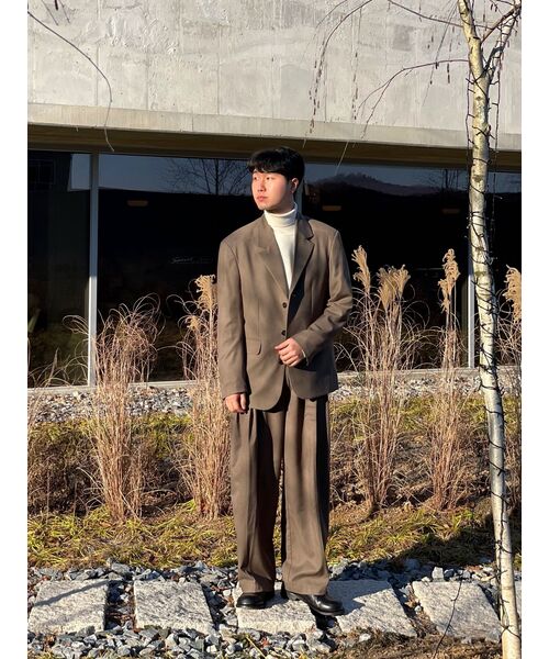 MUSINSA STANDARD（ムシンサスタンダード）の「ミニマルタートルネックニット [クリーム]（ニット/セーター・メンズ・その他・SMALL/MEDIUM/LARGE/X-LARGE/XX-LARGE）」の16枚目の写真