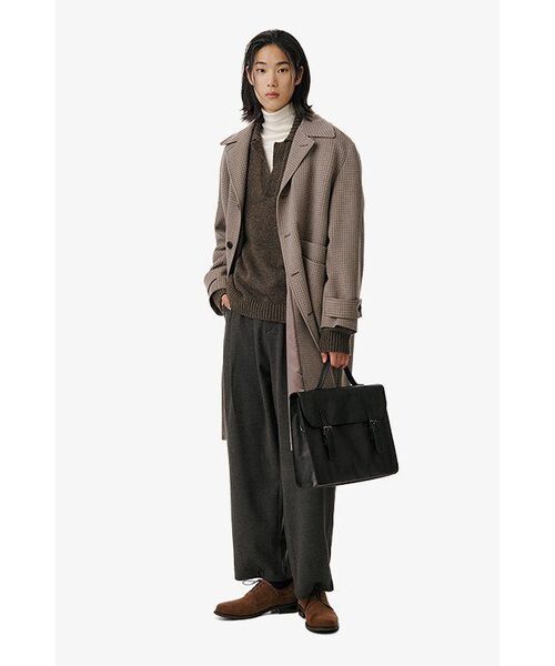 MUSINSA STANDARD（ムシンサスタンダード）の「ミニマルタートルネックニット [クリーム]（ニット/セーター・メンズ・その他・SMALL/MEDIUM/LARGE/X-LARGE/XX-LARGE）」の17枚目の写真