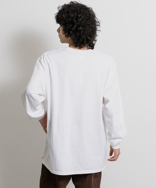 THE GOODLAND MARKET(ザグッドランドマーケット)の「TONY Bigger Love LS Pocket Tee(Tシャツ/カットソー・メンズ・バーガンディー・LARGE)」の4枚目の写真