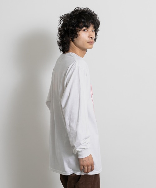 THE GOODLAND MARKET(ザグッドランドマーケット)の「TONY Bigger Love LS Pocket Tee(Tシャツ/カットソー・メンズ・バーガンディー・LARGE)」の5枚目の写真