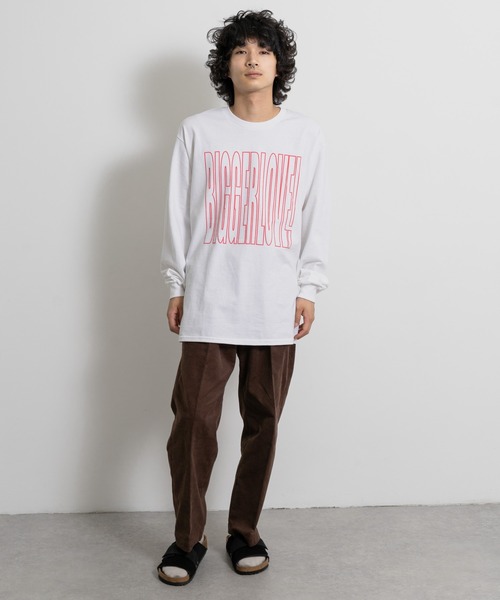 THE GOODLAND MARKET(ザグッドランドマーケット)の「TONY Bigger Love LS Pocket Tee(Tシャツ/カットソー・メンズ・バーガンディー・LARGE)」の6枚目の写真