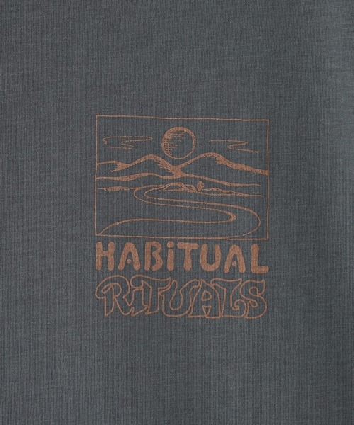 styles（スタイルス）の「RUN AMOK MATHIS ACTIVE LS RK456-ONX（Tシャツ/カットソー・メンズ・チャコールグレー・M/L）」の4枚目の写真