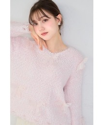 シャギーニット」に該当するニット/セーター(ピンク/桃色系 シャギーニット」に該当するニット/セーター(ピンク/桃色系