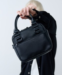 AFF AIVER（エイエフエフアイバー）の「AFF AIVER　スクエアミニボストンバッグ（ボストンバッグ）」