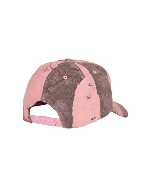 PLEASURES(プレジャー)の「REALTREE CAP(キャップ・メンズ・ピンク・OS)」の5枚目の写真