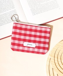 FUNALIVE（ファンアライブ）の「Pisoraro ギンガムチェック　フラットティッシュポーチ（ポーチ）」