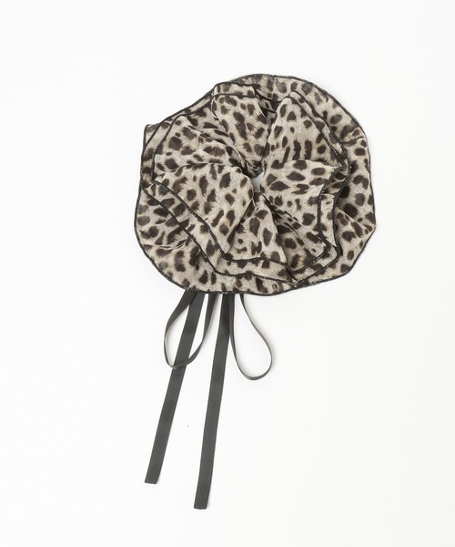 Heather（ヘザー）の「ボリュームリボンシュシュ　632924（シュシュ・レディース・アイボリー/ブラック/ブラウン・ONE SIZE）」の5枚目の写真