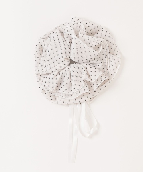 Heather（ヘザー）の「ボリュームリボンシュシュ　632924（シュシュ・レディース・アイボリー/ブラック/ブラウン・ONE SIZE）」の13枚目の写真