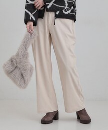 Cutie Blonde | コーデュロイ ワイドストレートパンツ(その他パンツ)