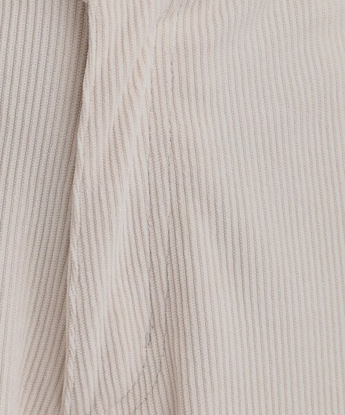 Cutie Blonde(キューティーブロンド)の「コーデュロイ ワイドストレートパンツ(その他パンツ・レディース・チャコールグレー/アイボリー/ブラウン系その他・01/02/03/04)」の7枚目の写真