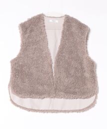 SWITCH BY ARCH（スイッチバイアーチ）の「【W】【it】【ARC】【SWITCH by ARCH】Poodle Fur Vest プードル ファー ベスト ARM-723（ベスト）」