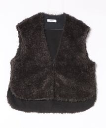 SWITCH BY ARCH（スイッチバイアーチ）の「【W】【it】【ARC】【SWITCH by ARCH】Poodle Fur Vest プードル ファー ベスト ARM-723（ベスト）」