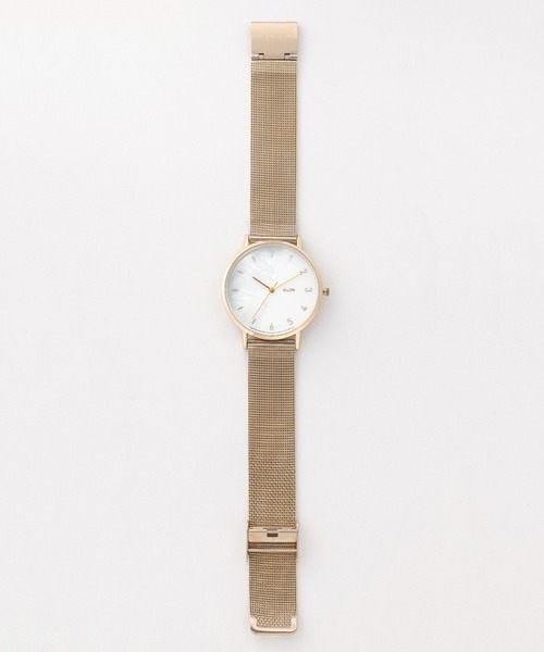 KLON（クローン）の「KLON CONNECTION HALFSHELL FIRST GOLD EDITION 38mm（アナログ腕時計・レディース・ゴールド・FREE）」の6枚目の写真