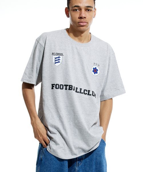 CREAM SODA LAB(クリームソーダラボ)の「FCクリームソーダラップ 半袖Tシャツ グレー ブラック(Tシャツ/カットソー・メンズ・その他・MEDIUM/LARGE/X-LARGE/XX-LARGE)」の3枚目の写真