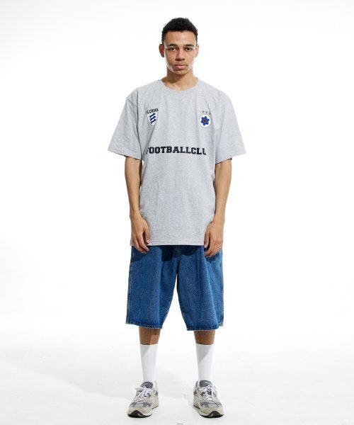 CREAM SODA LAB(クリームソーダラボ)の「FCクリームソーダラップ 半袖Tシャツ グレー ブラック(Tシャツ/カットソー・メンズ・その他・MEDIUM/LARGE/X-LARGE/XX-LARGE)」の6枚目の写真
