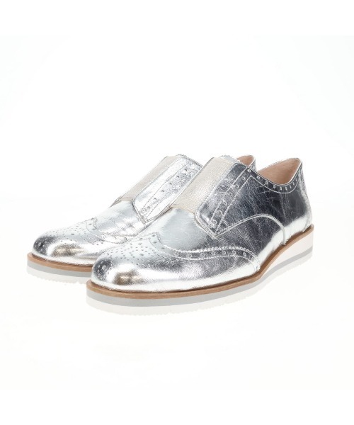 HIMIKO（ヒミコ）の「【HIMIKO】厚底メダリオンシューズ/661107（スリッポン・レディース・ブラック/シルバー/アイボリー・22.0cm/21.5cm/26.0cm/25.0cm/24.0cm/22.5cm/23.0cm/26.5cm/25.5cm/24.5cm/23.5cm）」の20枚目の写真