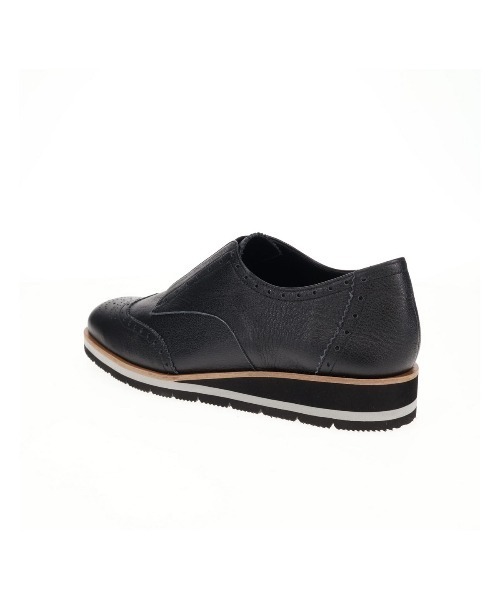 HIMIKO（ヒミコ）の「【HIMIKO】厚底メダリオンシューズ/661107（スリッポン・レディース・ブラック/シルバー/アイボリー・22.0cm/21.5cm/26.0cm/25.0cm/24.0cm/22.5cm/23.0cm/26.5cm/25.5cm/24.5cm/23.5cm）」の12枚目の写真