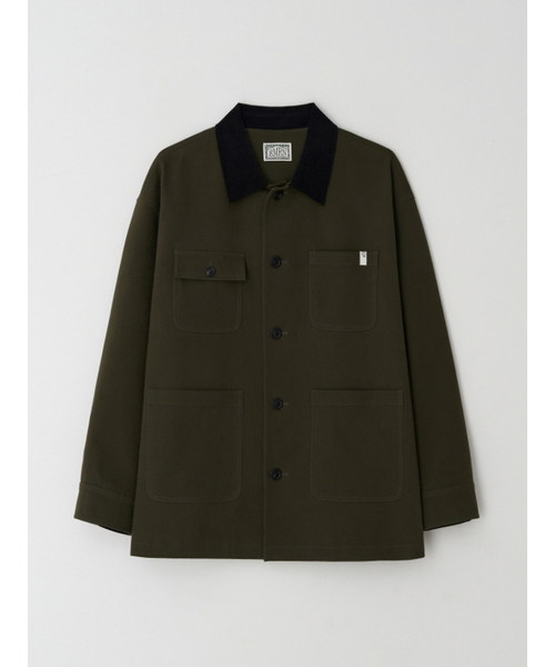 RMRN（アルエームアルエヌ）の「[2次リオーダー] READY WORK JACKET（ミリタリージャケット・レディース・カーキ/キャメル・FREE）」の5枚目の写真