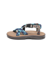 A130301 QUETZA TURQUOISE-NAVY/TIRA GRABADA