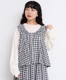 新品 l'atelier du savon アトリエドゥサボン　チェックシャツ l'atelier du savon｜アトリエ ドゥ サボンのシャツ/ブラウス