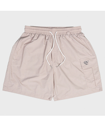 CLEVER FIELD（クレバーフィールド）の「CLVポケットユーティリティショートパンツ[ベージュ]（スウェットパンツ）」