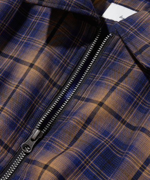 Diamond Layla（ダイアモンドレイラ）の「Layered Camel Navy Mood Check PD9（ダウンジャケット/コート・レディース・その他・MEDIUM/LARGE/X-LARGE）」の7枚目の写真