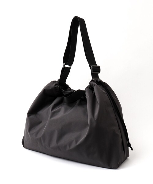 SML(エスエムエル)の「【SML/エスエムエル】BIG SILHOUETTE SHOULDER K905060(ショルダーバッグ・メンズ・グレー/ブラック/ライトグレー・FREE)」の3枚目の写真