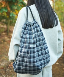 BROKEN BASE | Nel Check Knapsack / ネルチェックナップサック(ショルダーバッグ)