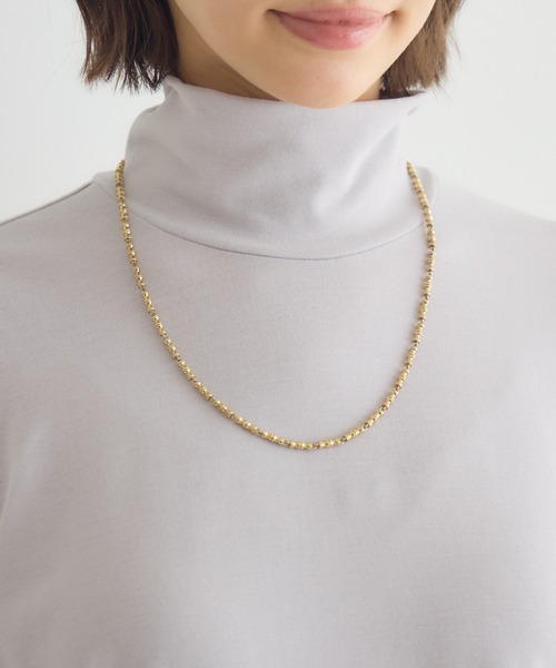 KATHARINE ROSS(キャサリンロス)の「【KATHARINE ROSS】布帛付ラグウォームプルオーバー(Tシャツ/カットソー・レディース・グレイッシュベージュ/ブラック・FREE)」の12枚目の写真