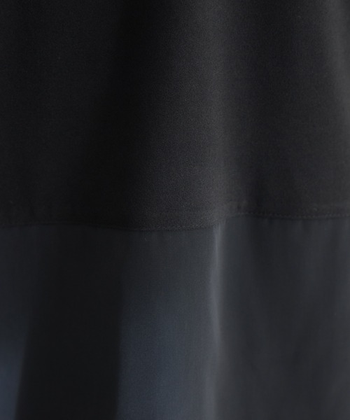 KATHARINE ROSS(キャサリンロス)の「【KATHARINE ROSS】布帛付ラグウォームプルオーバー(Tシャツ/カットソー・レディース・グレイッシュベージュ/ブラック・FREE)」の7枚目の写真