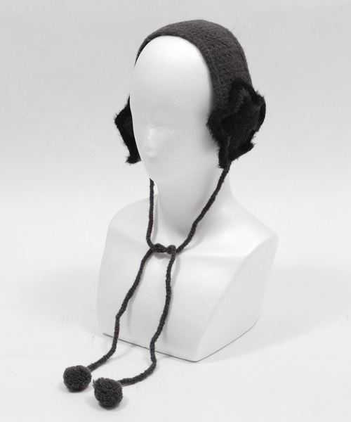 WEGO（ウィゴー）の「WEGO/スターニットイヤーマフ（イヤーマフ・レディース・ダークグレー/ブラウン/ライトイエロー・FREE）」の15枚目の写真