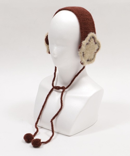 WEGO（ウィゴー）の「WEGO/スターニットイヤーマフ（イヤーマフ・レディース・ダークグレー/ブラウン/ライトイエロー・FREE）」の16枚目の写真