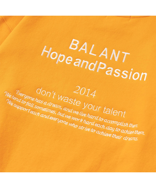 BALANT（バラント）の「ホープアンドファッション ベーシック スウェットシャツ - オレンジ（スウェット・メンズ・その他・MEDIUM/LARGE）」の7枚目の写真