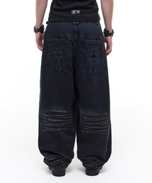 OPUS 0012（オーパス0012）の「Op. 09 PIERCE LIQUID DENIM PANTS BLACK（デニムパンツ）」