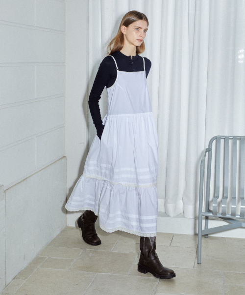 MAIS(マイス)の「BACK OPEN LACE SHIRRING DRESS / WHITE(ワンピース・レディース・その他・FREE)」の5枚目の写真