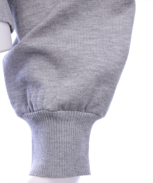 clear（クリア）の「配色リボンニットトップス[バレエコア ガーリー]≪AW新作≫（ニット/セーター・レディース・グレー/ピンク/アイボリー・F）」の14枚目の写真