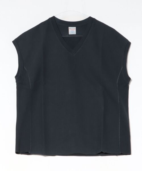 Champion（チャンピオン）の「【Champion】CW-D302 RW SLEEVELESS SHIRT（Tシャツ/カットソー・レディース・ブラウン/ネイビー/パープル/ブラック・L/M）」の3枚目の写真