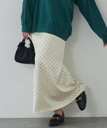 Abahouse Devinette（ドゥヴィネット）の「ドットマーメイドスカート（スカート）」